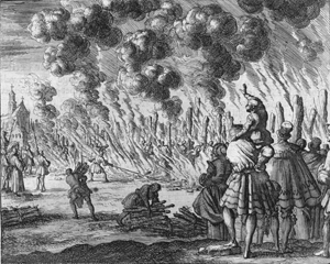 Martyrs' Miror Book 1, page 347: Burning of 224 Waldensians, Toulon, 1243 (Eeghen 701)