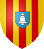 The arms of the departement of the Ariege - clearly based on the arms of the Counts of Foix