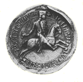 Seal of Prince Louis (later Louis VIII). 