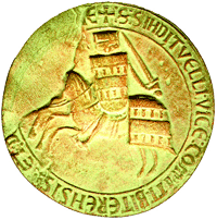 Seal of Raymond Roger Tranceval. Click for a larger image in a new window.
